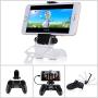 Megadream PS4 Controller Android Phone Gaming Mount Holder for Sony Playstation PS4, PS4 Slim, PS4 Pro & Samsung Galaxy S8 S8+ S7 Edge S7 S6 Note 8 6, HTC, LG, Sony, Nokia, Huawei with OTG Data Cable