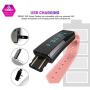 Kids Fitness Tracker for Kids Activity Tracker - Smart Watch for Android Phones iOS Digital Watch Smart Step Calorie Counter Sleep Monitor Exercise Pedometer Alarm Clock (2Bands-ExtraPinkBand)