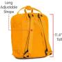 Fjallraven, Kanken, Re-Kanken Mini Recycled Backpack for Everyday Use, Heritage and Responsibility Since 1960