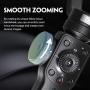Zhiyun Smooth 4 3-Axis Handheld Gimbal Stabilizer for Smartphones, Black