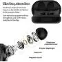 Wireless Earbuds Bluetooth Wireless Headphones Stereo HiFi Sound IPX8 Waterproof Wireless Headphones Sport with Charging Case for iOS and Android