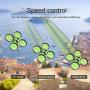 Mini Quadcopter Drone, EACHINE E010 2.4GHz 6-Axis Gyro Remote Control Best Nano Quadcopter Drone Boys Girls - Headless Mode, 3D Flip, One Key Return (Green)