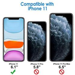 JETech Case for Apple iPhone 11 (2019), 6.1-Inch, Shockproof Bumper Cover, Anti-Scratch Clear Back, HD Clear