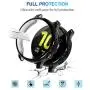 Tensea Compatible with Galaxy Watch Active2 Case 44mm, 2 Packs Soft TPU Bumper Full Around Screen Protector Cover for Samsung Galaxy Watch Active 2 44mm (Black, 44mm) Tensea Compatible with Galaxy Watch Active2 Case 44mm, 2 Packs Soft TPU Bumper Full Around Screen Protector Cover for Samsung Galaxy Watch Active 2 44mm (Black, 44mm)