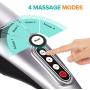 NURSAL Handheld Deep Percussion Massager with 5 Massage Modes, Adjustable Speed and Non-Slip Design Plus 5 Interchangeable Tips | for Neck, Shoulder, Back, Legs, Muscle Pain and Sports Recovery