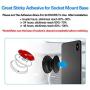 9 Pack Pops Sticky Adhesive Replacement for Socket Mount Base, pop-tech VHB 3M Sticker Pads for Phone Collapsible Grip & Stand Back - 9pcs 35mm Double Sided Tapes & 4pcs Alcohol Prep Pads 9 Pack Pops Sticky Adhesive Replacement for Socket Mount Base, pop-tech VHB 3M Sticker Pads for Phone Collapsible Grip & Stand Back - 9pcs 35mm Double Sided Tapes & 4pcs Alcohol Prep Pads