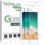 amFilm Glass Screen Protector for iPhone 8 Plus, 7 Plus, 6S Plus, 6 Plus (5.5 Inch) (2 Pack) Tempered Glass Screen Protector