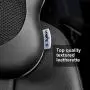 Zyllion Shiatsu Back & Neck Massager – Cordless Rechargeable Kneading Body Massage Pillow with Heat - Black (ZMA-13RB-BK) Zyllion Shiatsu Back & Neck Massager – Cordless Rechargeable Kneading Body Massage Pillow with Heat - Black (ZMA-13RB-BK)