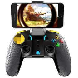 Bigaint Mobile Game Controller,ipega Wireless Gamepad Multimedia Game Controller Compatible with iOS Android Phone Window PC