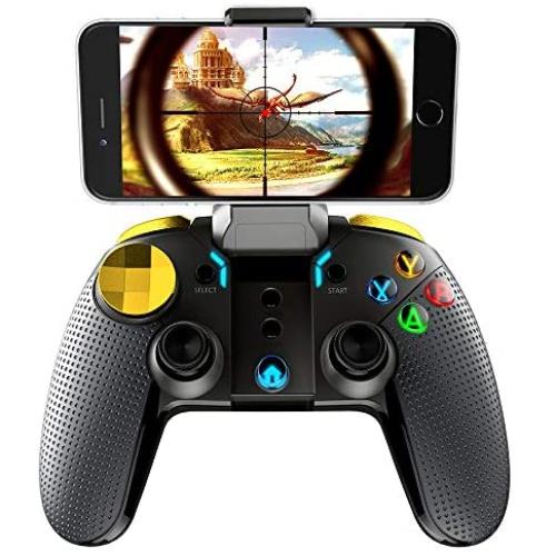 Bigaint Mobile Game Controller,ipega Wireless Gamepad Multimedia Game Controller Compatible with iOS Android Phone Window PC