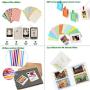 Fujifilm Instax Mini 9 Camera + Fujifilm Instax Mini Camera + Camera Instax Mini 9 Purple+ Instax Mini 9 Case + Instax Accessories Kit Bundle, Instant Camera Gift Sets - Light Purple
