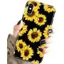 J.west iPhone Xs Case Vintage Flower Floral, Cute Yellow Sunflowers Black Soft Cover for Girls/Women Sturdy Flexible Slim fit Fashion Design Pattern Drop Protective Case for iPhone X/XS J.west iPhone Xs Case Vintage Flower Floral, Cute Yellow Sunflowers Black Soft Cover for Girls/Women Sturdy Flexible Slim fit Fashion Design Pattern Drop Protective Case for iPhone X/XS