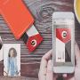 Zink Polaroid ZIP Wireless Mobile Photo Mini Printer (Red) Compatible w/ iOS & Android, NFC & Bluetooth Devices