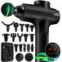 Massage Gun Deep Tissue Massager - Percussion Massage Gun Massager Gun Muscle Massage Gun Deep Tissue Massage Gun Muscle Gun Massager Black