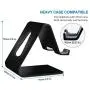 COOLOO Cell Phone Stand, Mobile Phone Anti-Skid Holder, Cradle, Dock Compatible Android Smartphone, Phone 11 Pro Xs Max Xr X 8 7 6 6s Plus 5s, Accessories Desk - 2 Pack Black COOLOO Cell Phone Stand, Mobile Phone Anti-Skid Holder, Cradle, Dock Compatible Android Smartphone, Phone 11 Pro Xs Max Xr X 8 7 6 6s Plus 5s, Accessories Desk - 2 Pack Black