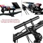 LYDshop Lucid Bike Handlebar Extender, Aluminum Alloy Bicycle Handlebar Extension Double Clamp Bike Bracket Bicycle Accessories for Holding Flashlight Speedometer GPS Phone Mount Holder