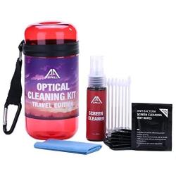 Nintendo Switch Cleaning Kit,AUPALLA Special Edition Optical Cleaning Kit For Nintendo Switch Nintendo Will Console for Amazon Kindle GoPro iPhone Android Smart Phone iPad Tablets (Red)