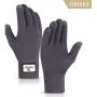 TRENDOUX Winter Touch Screen Gloves - Knit Glove for Men Women - Thermal Lining - Elastic Cuff - Warm in Cold Weather TRENDOUX Winter Touch Screen Gloves - Knit Glove for Men Women - Thermal Lining - Elastic Cuff - Warm in Cold Weather