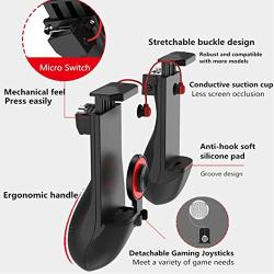 XBERSTAR 3 in 1 Mobile Phone Eat Chicken Game Handle Trigger Gamepad Fire Button Aim Key Controller for PUBG Rules of Survival