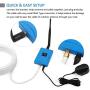 Cell Phone Signal Booster for Home and Office - Dual Band 850/1700/2100MHz Band 4 Band 5 Signal Repeater Amplifier Kit Boosts GSM 3G 4G LTE Voice & Data for AT&T Verizon T-Mobile