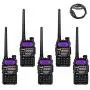 5 Pack BaoFeng UV-5R+ Plus UHF VHF Dual-Band Two Way Radio Black + 1 Baofeng Programming Cable (Support Win7, Win10) 5 Pack BaoFeng UV-5R+ Plus UHF VHF Dual-Band Two Way Radio Black + 1 Baofeng Programming Cable (Support Win7, Win10)
