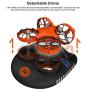EACHINE E016F Mini Drone for Kids,Remote Control Boats for Pools and Lakes,RC Car for Kids or Adults,3-in-1 Sea-Land-Air Mode Switchable Waterproof Auto Hovering Toy RC Quadcopter RTF