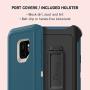 OtterBox DEFENDER SERIES Case for Samsung Galaxy S9 - Frustration Free Packaging - BIG SUR (PALE BEIGE/CORSAIR)