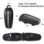 ROCKBROS Top Tube Bag Bike Bicycle Bag Front Frame Bag Water Resistant Bike Phone Bag EVA Hard Shell Mountain Bike Accessories Pouch Black