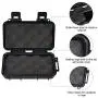 SolUptanisu Anti-Pressure Container Box Waterproof Plastic Box Shockproof Dry Storage Box with 2 U-Shape Buckle for Fishing Camping Hiking Diving Snorkelling Storage Container SolUptanisu Anti-Pressure Container Box Waterproof Plastic Box Shockproof Dry Storage Box with 2 U-Shape Buckle for Fishing Camping Hiking Diving Snorkelling Storage Container