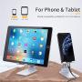 Adjustable Cell Phone Holder, Essager Foldable Tablet Stand Mobile Phone Mount for Desk Compatible with Samsung Galaxy ipad Mini iPhone X Xr Xs max All Smartphones