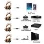 Gaming Headset,Headphone with 3.5mm Jack Stereo Sound Over-Ear Headphone with Microphone Volume Control for New Xbox one PS4 PC Laptop Mac Mobile Letton L1
