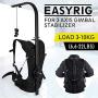 VEVOR Easy Rig Stabilizer Vest Professional Camera Video Film Support System for 3 Axis Stabilized Handheld Gimbal Backpack Body Pod Steadycam Stabilizer 3kg - 10kg / 6.6lb - 22lb Load Capacity
