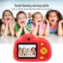 Veroyi Kids Camera with 16GB Micro SD Card 8MP Rechargeable Digital Front and Rear Selfie Camera with 2 Inches Screen Child Camcorder Toys for 4-10 Years Old Boys and Girls (Red)