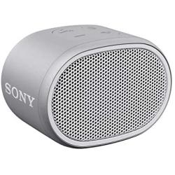 Sony SRS-XB01 Compact Portable Bluetooth Speaker: Loud Portable Party Speaker - Built in Mic for Phone Calls Bluetooth Speakers - Gray- SRS-XB01