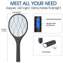 Intelabe Bug Zapper 3800V Electric Fly Swatters Mosquito Killer with USB Charging ayer Mesh Mosquito Zapper for Home Bedroom Kitchen and Outdoor Pest Control