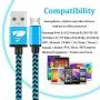 Micro USB Cable Aioneus Fast Android Charging Cord 6FT 3Pack Charging Cable Braided Charger Cord for Samsung Galaxy S7 Edge S6 S5 S2 J7 J7V J5 J3 J3V J2, LG K40 K20, Moto E4 E5 E6, Tablet, PS4, Xbox Micro USB Cable Aioneus Fast Android Charging Cord 6FT 3Pack Charging Cable Braided Charger Cord for Samsung Galaxy S7 Edge S6 S5 S2 J7 J7V J5 J3 J3V J2, LG K40 K20, Moto E4 E5 E6, Tablet, PS4, Xbox