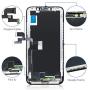 HTECHY Replacement for iPhone X Screen Replacement 5.8 inch with 3D Touch Display Digitizer Assembly Set with Waterproof Frame Adhesive Sticker + Repair Tools Kit Screen Tempered Glass Protector
