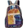 Unique Tie-dye Mini Hemp Backpack Small Back Pack Boho Backpack 100% Core Hemp| 100% VEGAN | Handmade with Love.