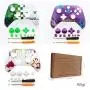 RONSHIN Gamepad Controller-Front Top Up Shell Case Housing Face Plate for Xbox One S Controller Game Cover Purple Skull Gifts for Men