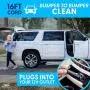 Portable Car Vacuum Cleaner: High Power Handheld Vacuum w/LED Light -110W 12v Best Car & Auto Accessories Kit for Detailing and Cleaning Car Interior - 16 Foot Cable