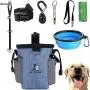GOTONE Dog Training Kit Dog Treat Pouch, Clip on Dog Treat Bag and 7pcs Adjustable Puppy Doorbells, Whistle to Control Stop Barking Dog, Collapsible Bowl, Dog Training Set Clicker GOTONE Dog Training Kit Dog Treat Pouch, Clip on Dog Treat Bag and 7pcs Adjustable Puppy Doorbells, Whistle to Control Stop Barking Dog, Collapsible Bowl, Dog Training Set Clicker