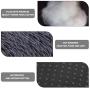 NOYAL Donut Dog Cat Bed, Soft Plush Pet Cushion, Anti-Slip Machine Washable Self-Warming Pet Bed - Improved Sleep for Cats Small Medium Dogs (Multiple Sizes)