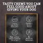 Buffalo Range Rawhide Dog Treats | Healthy, Grass-Fed Buffalo Jerky Raw Hide Chews | Hickory Smoked Flavor