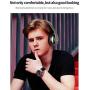 SLUB Bluetooth 5.0 Headphones Over Ear Wireless/Wired/TF Built in Mic 28H Play Time Hi-Fi Deep Bass HD Stereo Sports Active Noise Cancelling Foldable Headset Touch-Control for Cell Phone/PC