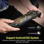 Wireless Mobile Game Controller for PUBG, Phone Game Remote Gamepad for iPhone/iOS&Andriod, Phone Controller with Bluetooth
