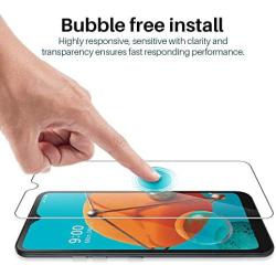 [3 Pack] L K Screen Protector for LG K51, Tempered Glass [Easy Installation] HD Clear, Scratch-resistant