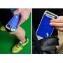 Gecko Travel Tech Blue Phone Wallet Adhesive - Blue Case Wallet for All Smartphones - Cellphone Case Wallet Blue