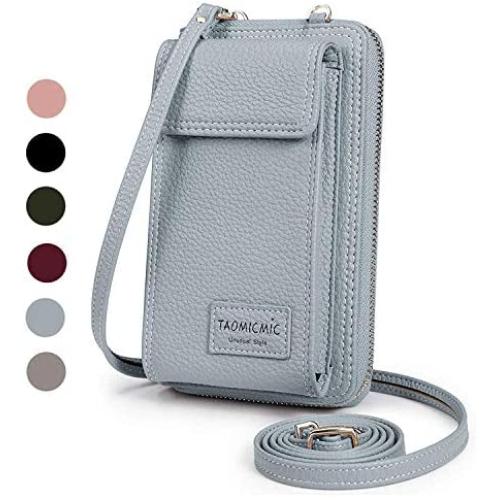 Women Crossbody Cell Phone Bag Small Shoulder Purse Leather Travel RFID Card Slots Wallet Case Handbag Phone Pocket Baggap Clutch for iPhone 11 Se 2020 11 Pro Xr X Xs Max 8/7/6 Plus Samsung