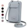 Women Crossbody Cell Phone Bag Small Shoulder Purse Leather Travel RFID Card Slots Wallet Case Handbag Phone Pocket Baggap Clutch for iPhone 11 Se 2020 11 Pro Xr X Xs Max 8/7/6 Plus Samsung