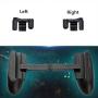 XBERSTAR Mobile Game Fire Button Aim Key Smart Phone Knives Out Rules of Survival Gaming Trigger L1R1 Shooter Gamepad Controller PUBG V3.0 (1pair of fire and aim Buttons+Clip on Gamepad)